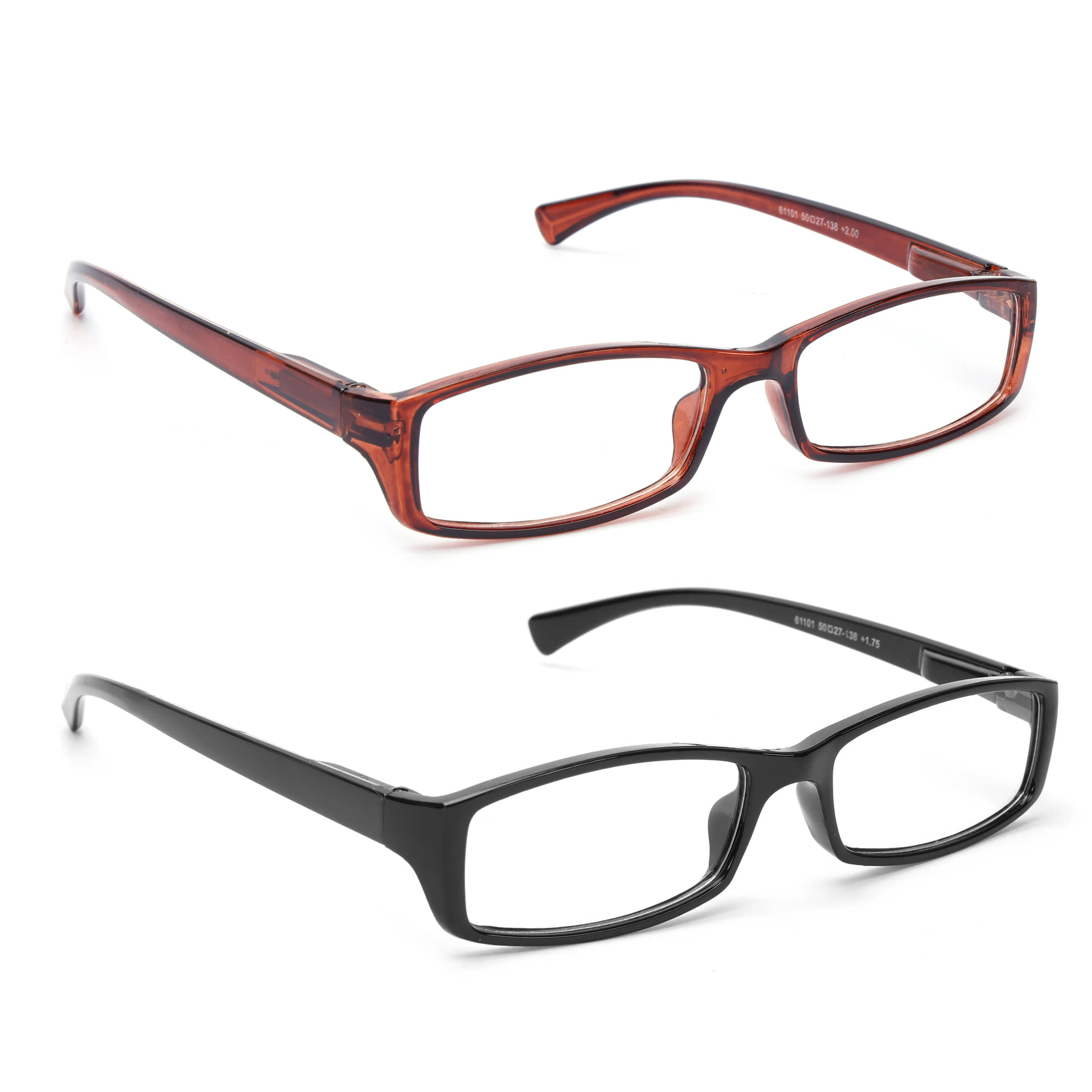 Hexxa Rectangle Full Rim Reading Glasses