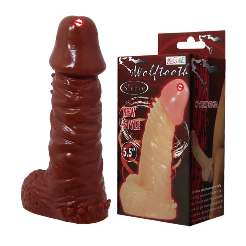 KAMAHOUSE Baile 5.5 Wolftooth Cyber-skin Panis Sleeve Washable & Reusable Delay & Extra Time Panis Sleeve For Men (RANDOM COLOR) KAMAHOUSE Baile 5.5 Wolftooth Cyber-skin Panis Sleeve Washable & Reusable Delay & Extra Time Panis Sleeve For Men (RANDOM COLOR)