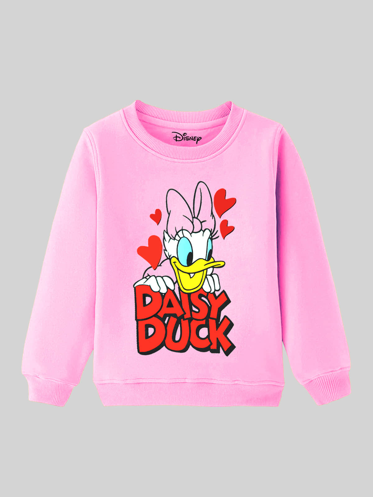 Kuchipoo Girls Fleece Sweatshirt ( Pink )