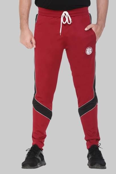     			LEEBONEE Maroon Polyester Men's Trackpants ( Pack of 1 )