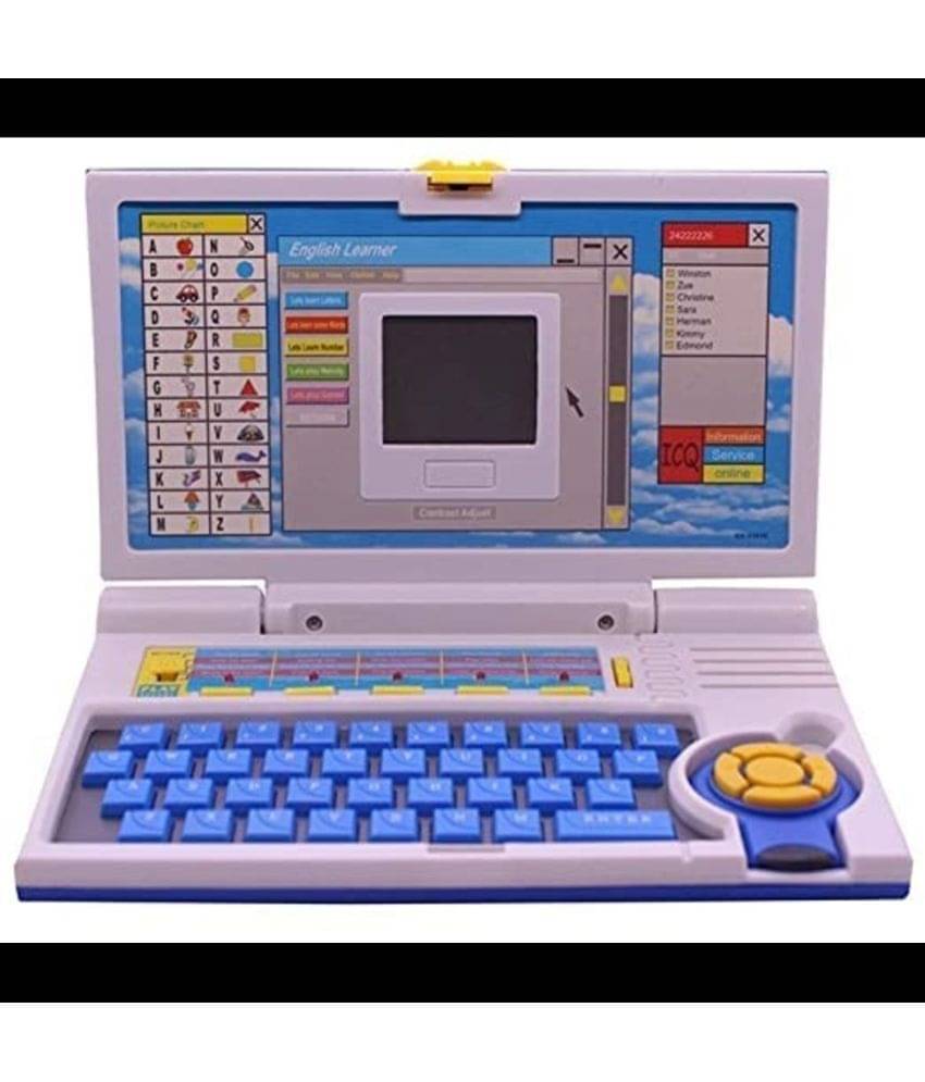 Educational Computer ABC and 123 Learning Kids Laptop with LED Display and Music (Multicolor) Educational Computer ABC and 123 Learning Kids Laptop with LED Display and Music (Multicolor)