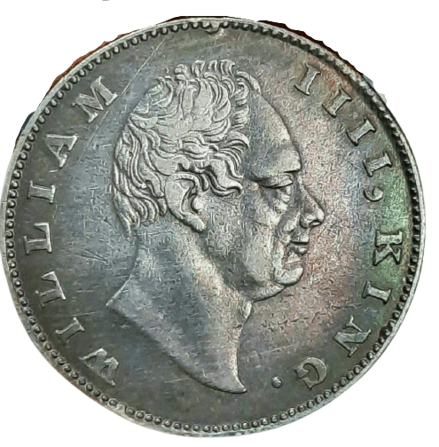 ONE RUPEES 1835 unc ONE RUPEES 1835 unc