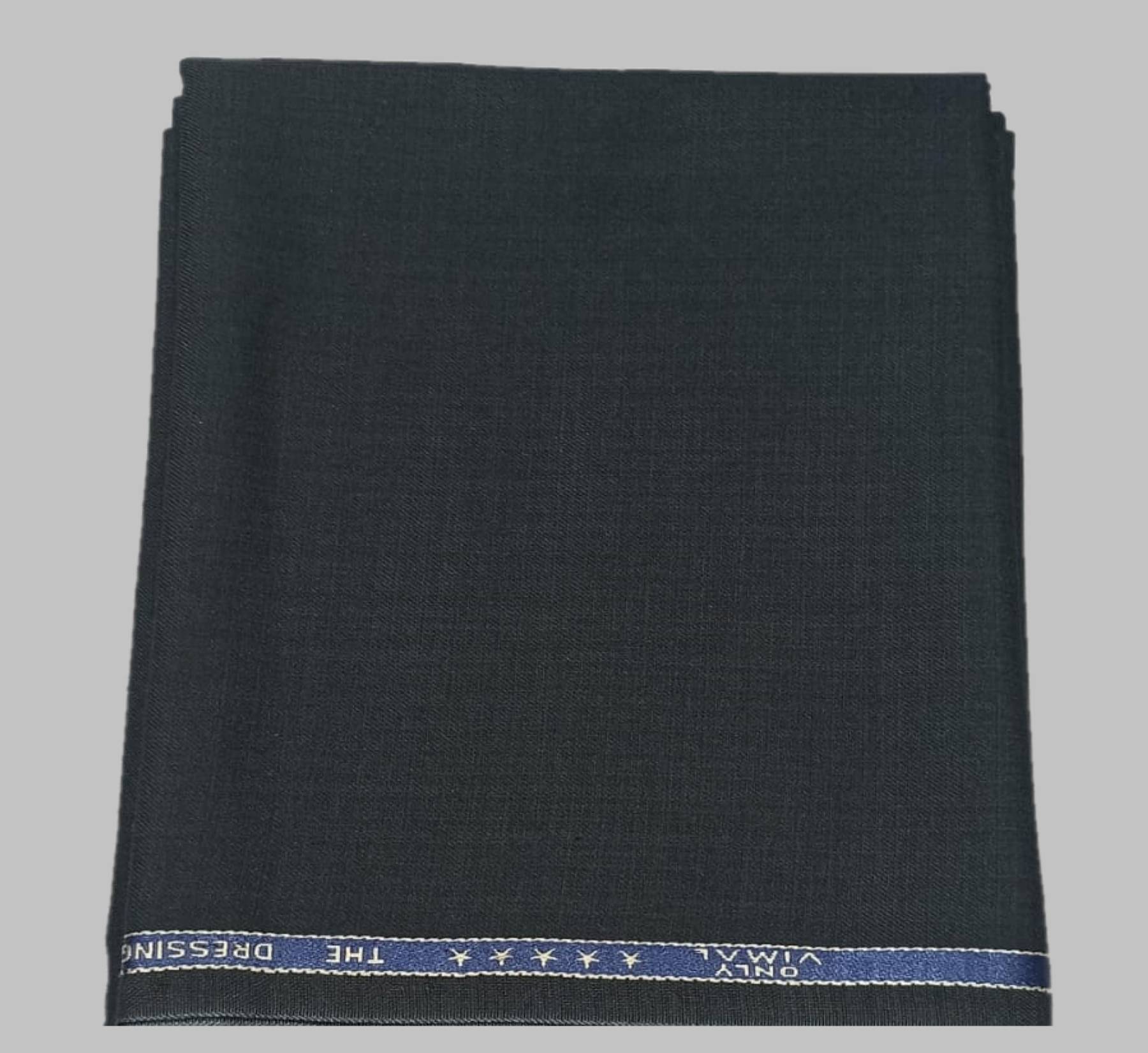 ONLY VIMAL Navy Blue Polyester Blend Men's Unstitched Pant Piece ( Pack of 1 ) ONLY VIMAL Navy Blue Polyester Blend Men's Unstitched Pant Piece ( Pack of 1 )