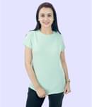 SKYKNIT Dark Grey Cotton Blend Women's Regular Top ( Pack of 1 )
