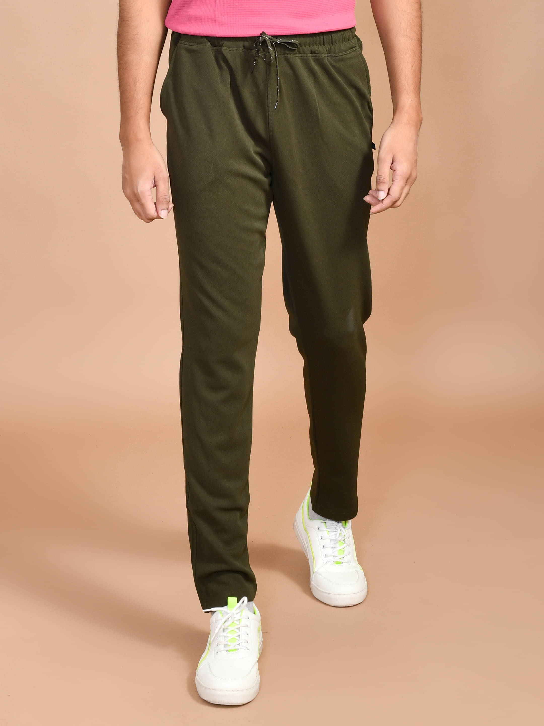 SKYKNIT Green Polyester Men's Trackpants ( Pack of 1 )     			SKYKNIT Green Polyester Men's Trackpants ( Pack of 1 )