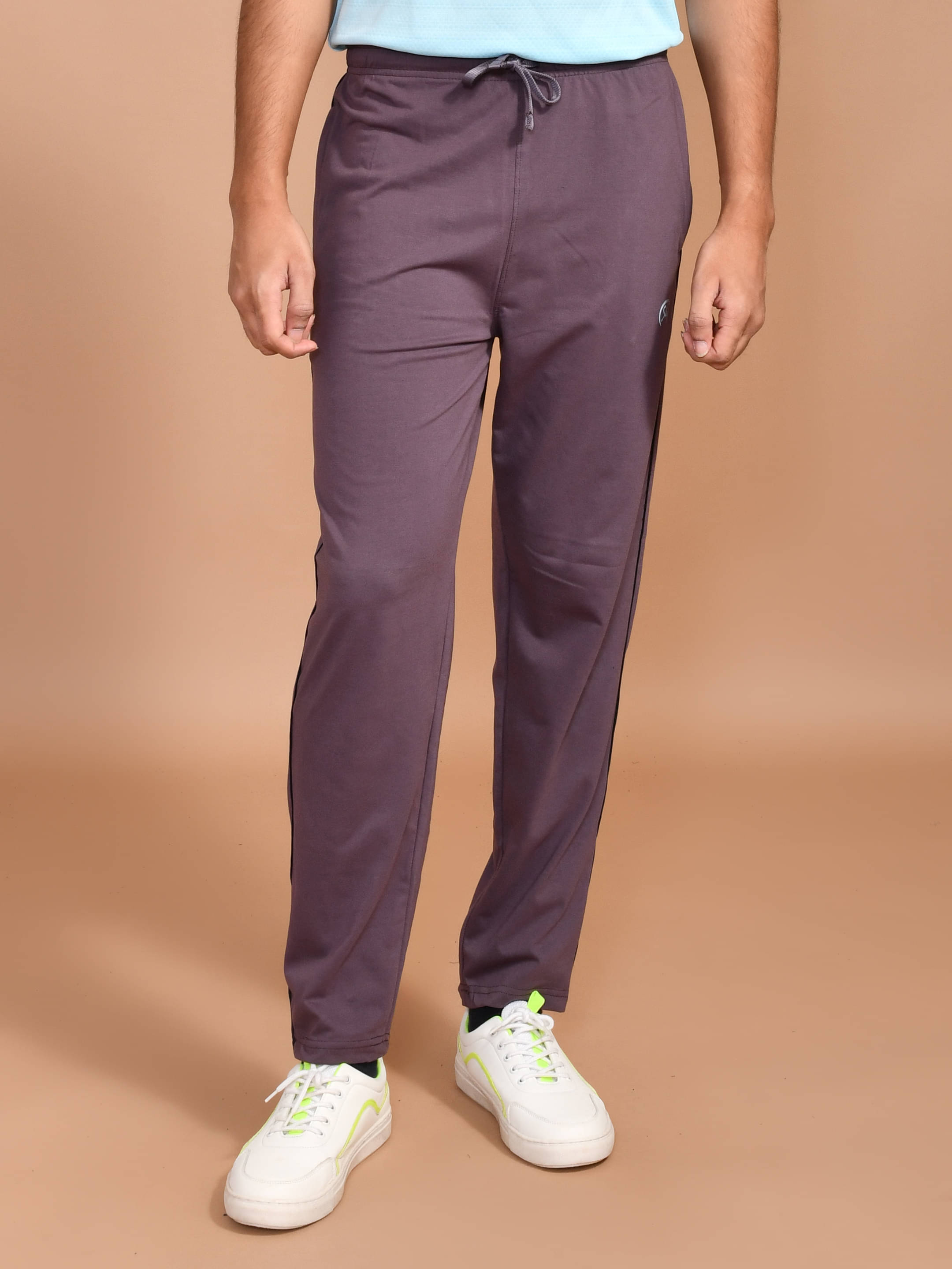 SKYKNIT Lavender Cotton Blend Men's Trackpants ( Pack of 1 ) SKYKNIT Lavender Cotton Blend Men's Trackpants ( Pack of 1 )