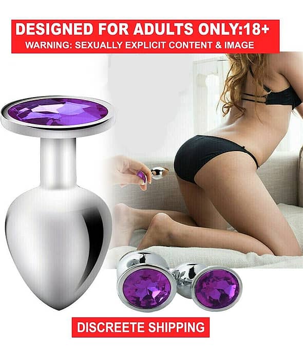 Stainless Steel Diamond Anal Butt Plug For All Day Use And Kegel Exercise | Anal Toys For Men And Women Stainless Steel Diamond Anal Butt Plug For All Day Use And Kegel Exercise | Anal Toys For Men And Women