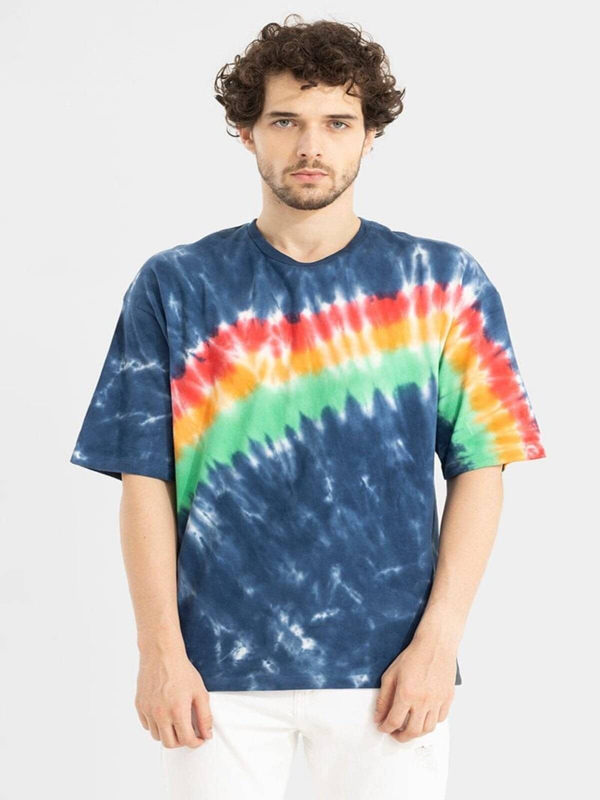     			yellow tree Pack of 1 Cotton Relaxed Fit Men's T-Shirt ( Multicolor )