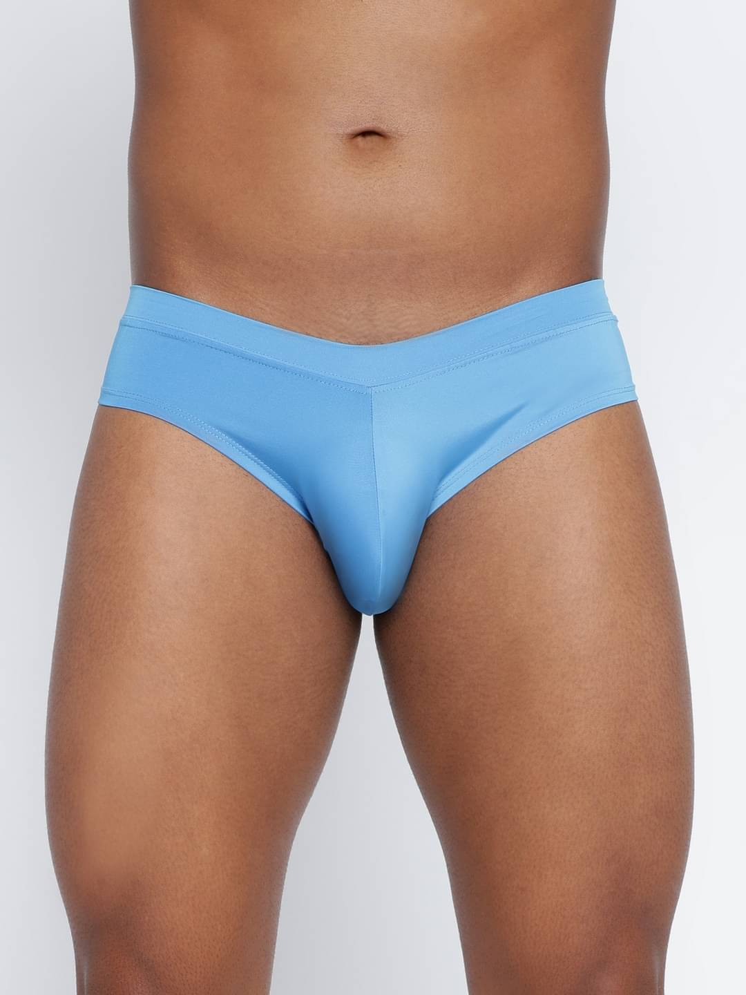 BASIICS By La Intimo Pack of 1 Polyester Briefs For Men's ( Blue ) BASIICS By La Intimo Pack of 1 Polyester Briefs For Men's ( Blue )