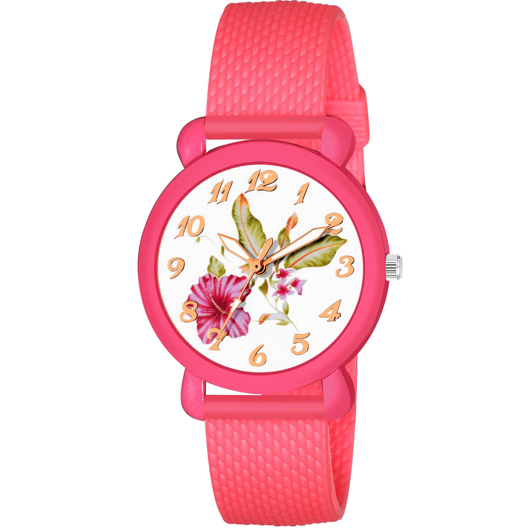     			DECLASSE Pink Plastic Analog Womens Watch
