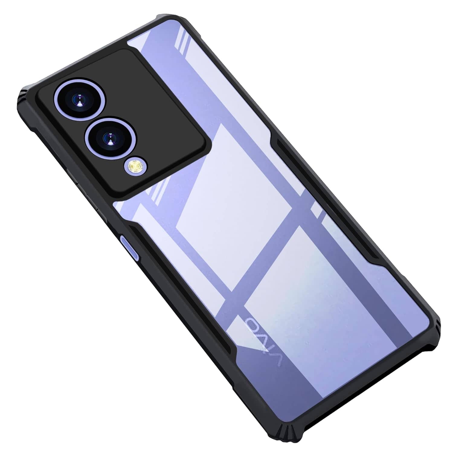 ZAMN Shock Proof Case Compatible For Polycarbonate Vivo Y28 ( )