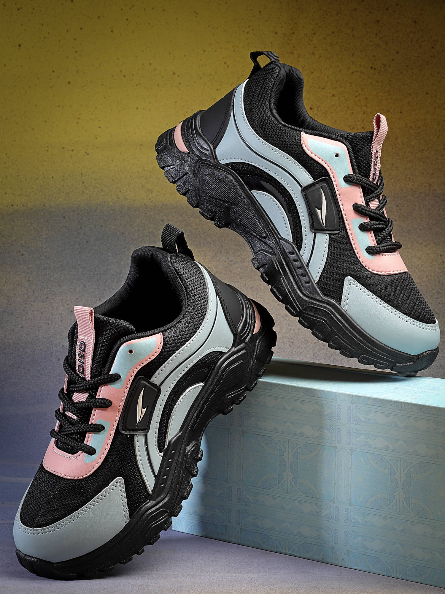     			ASIAN Pink Women's Sneakers