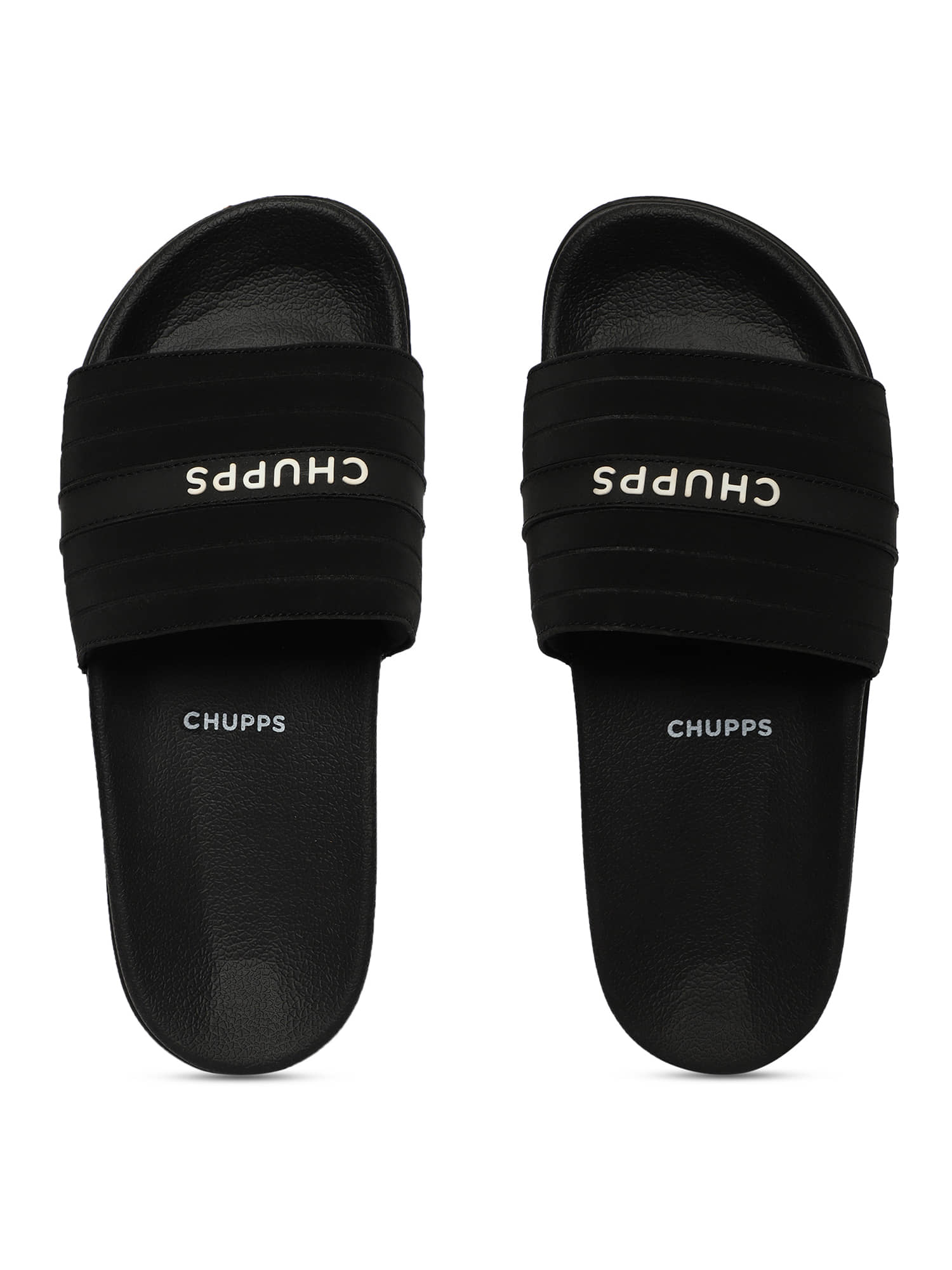 CHUPPS Black Women's Slide