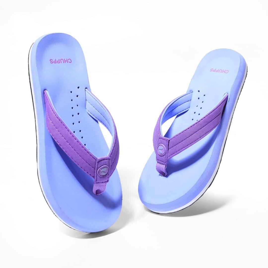     			CHUPPS Purple Women's Flip Flop