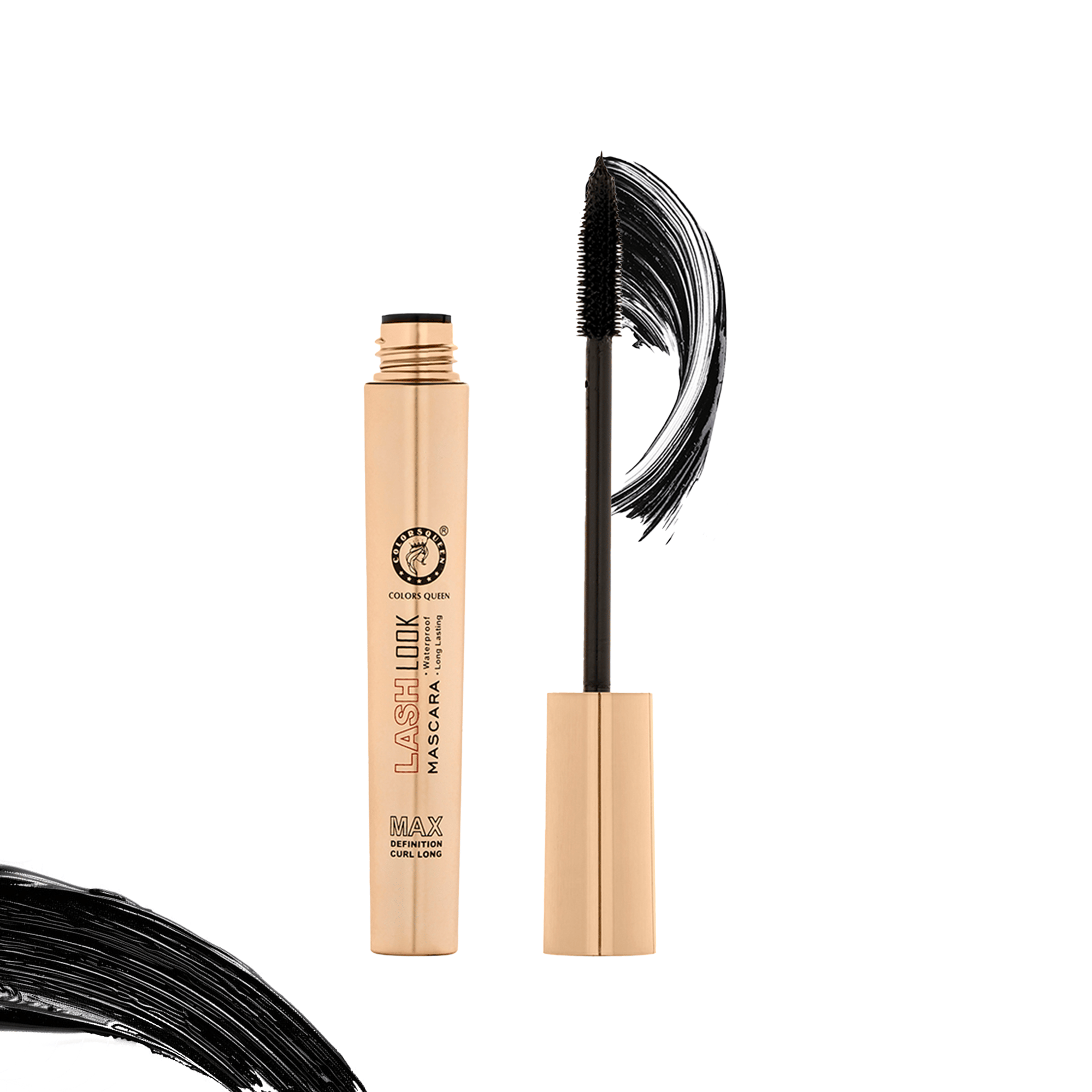 Colors Queen Lash Look Mascara Mascara Black - Makeup - Eyes | Buy online on ZillyBuy