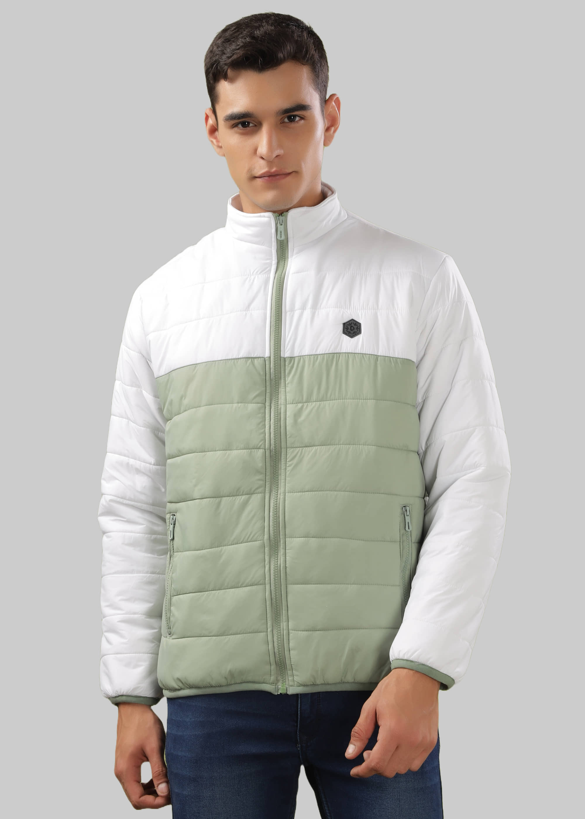 Dollar Nylon Men's Quilted & Bomber Jacket - Green ( Pack of 1 ) - Jackets & Coats | Buy online on ZillyBuy
