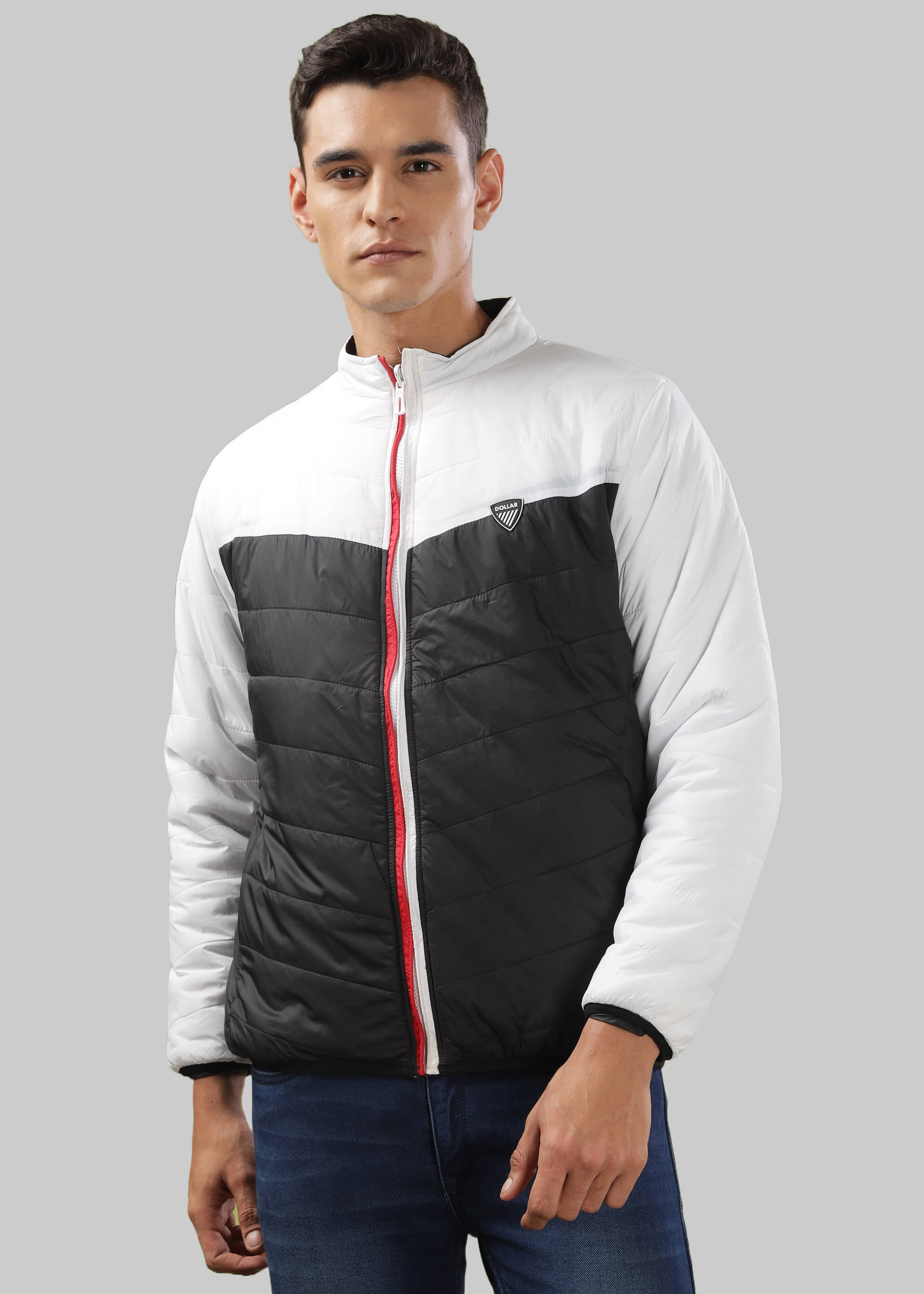     			Dollar Nylon Men's Quilted & Bomber Jacket - Black ( Pack of 1 )