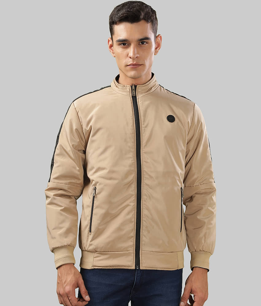 Dollar Polyester Men's Quilted & Bomber Jacket - Beige ( Pack of 1 ) - Jackets & Coats | Buy online on ZillyBuy