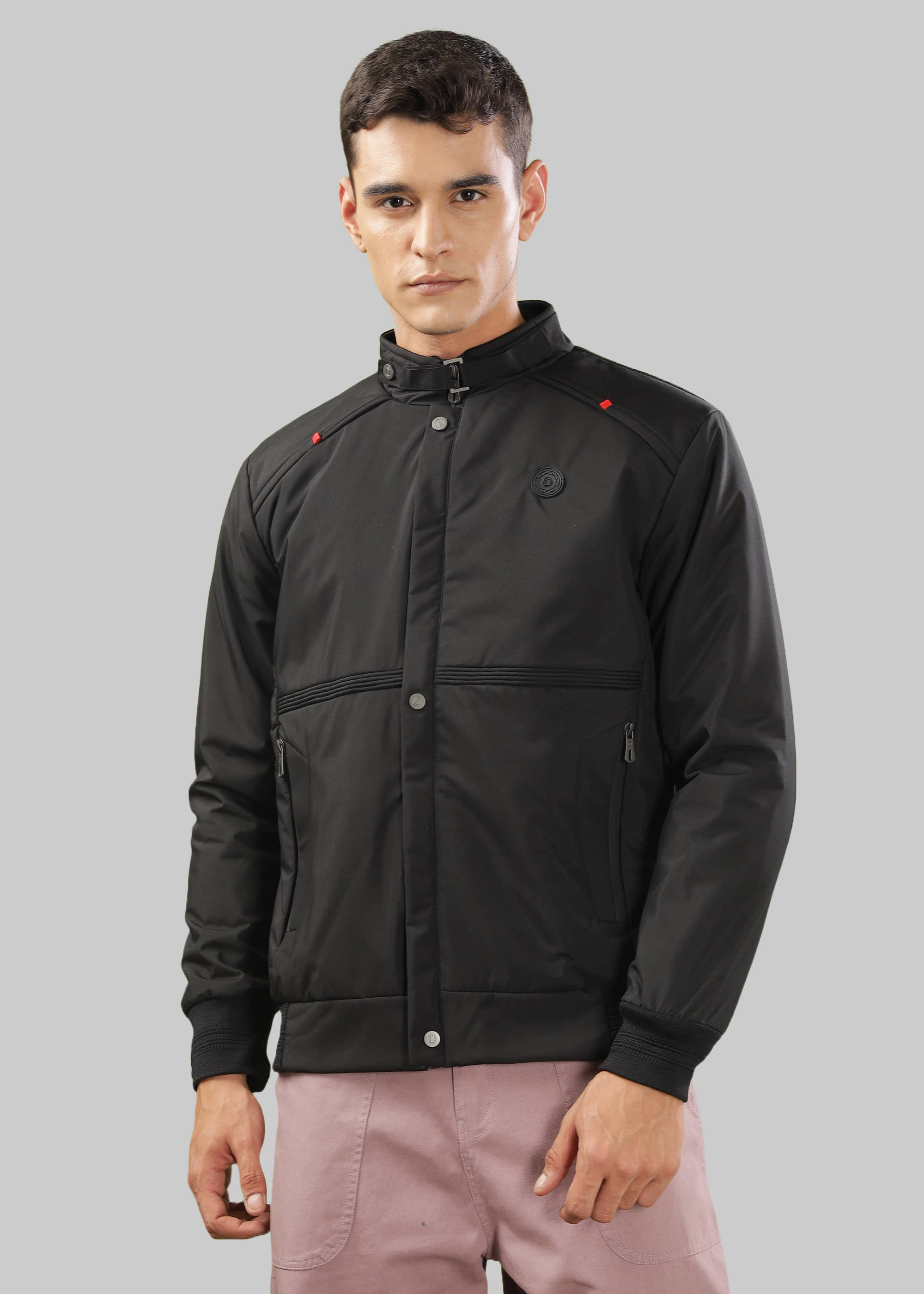 Dollar Synthetic Men's Quilted & Bomber Jacket - Black ( Pack of 1 ) - Jackets & Coats | Buy online on ZillyBuy