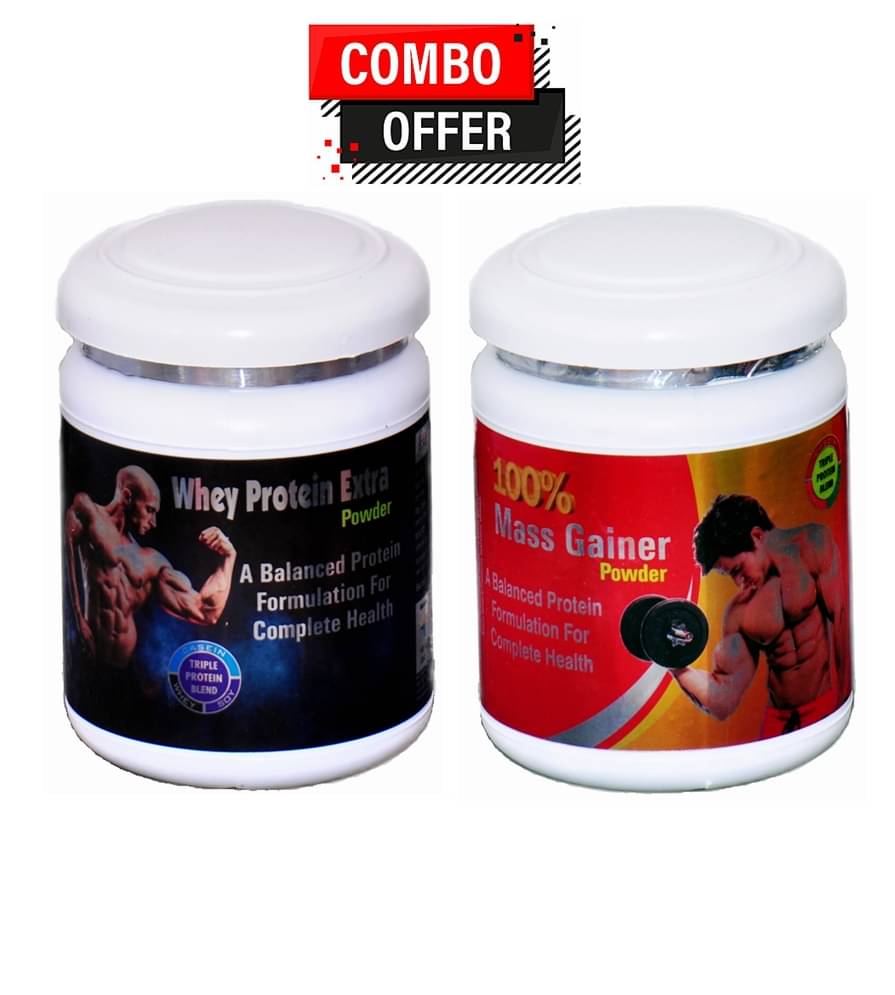Dr. Chopra Rikhi Whey Protein Extra Powder 300gm & 100% Mass Gainer Powder 300 gm Chocolate Dr. Chopra Rikhi Whey Protein Extra Powder 300gm & 100% Mass Gainer Powder 300 gm Chocolate