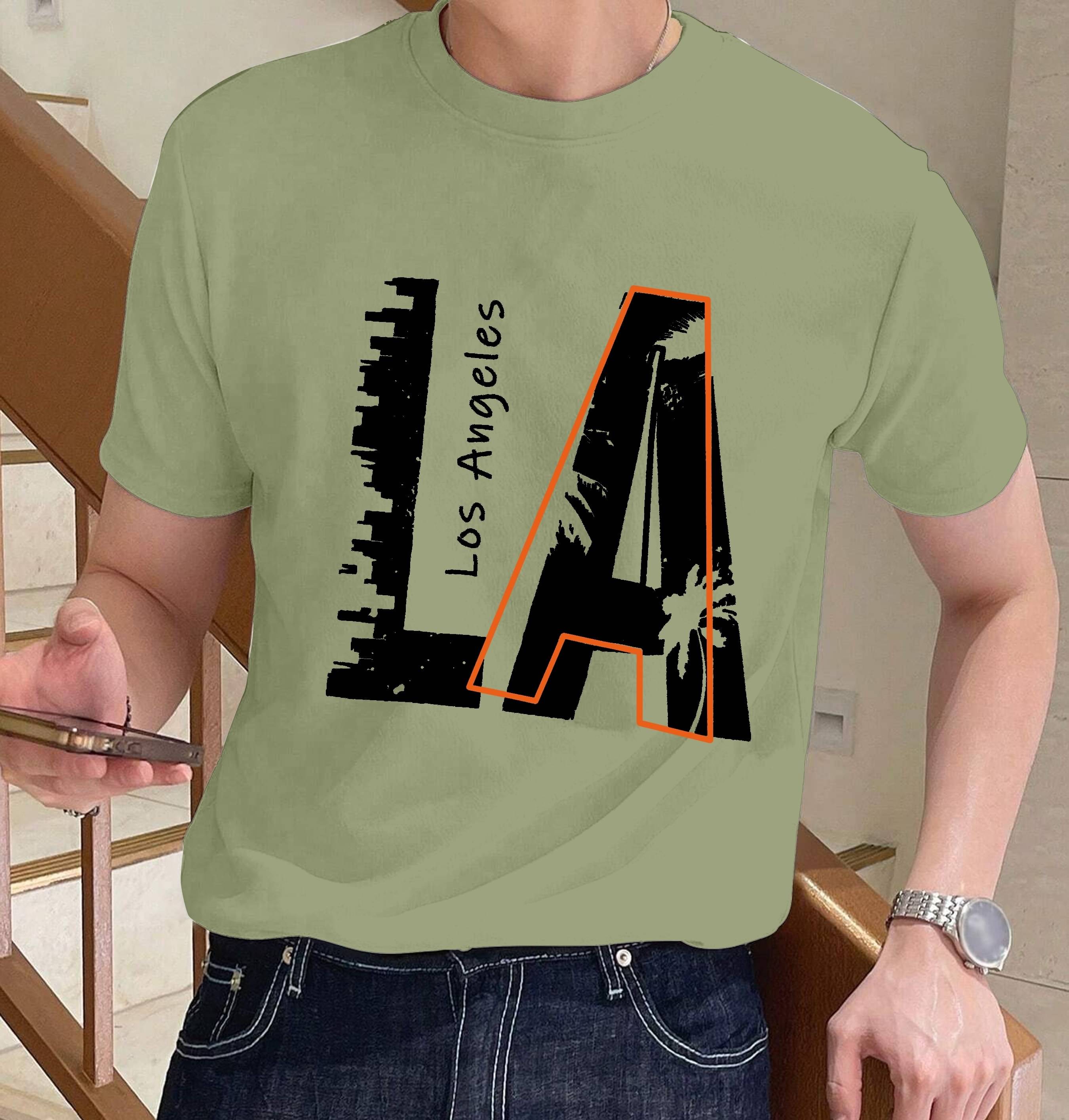     			KAJARU Polyester Regular Fit Self Design Half Sleeves Men's Round T-Shirt - Green ( Pack of 1 )