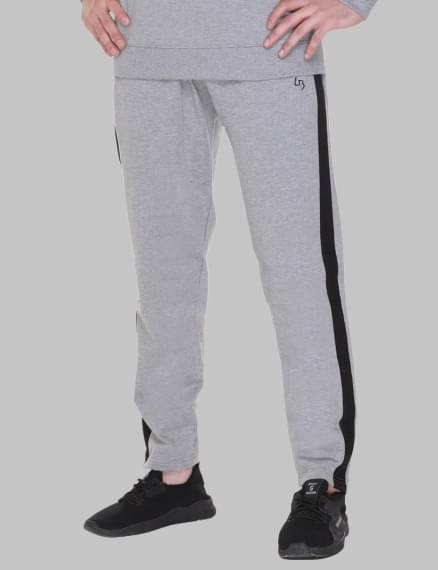 LEEBONEE Grey Fleece Men's Trackpants ( Pack of 1 )     			LEEBONEE Grey Fleece Men's Trackpants ( Pack of 1 )