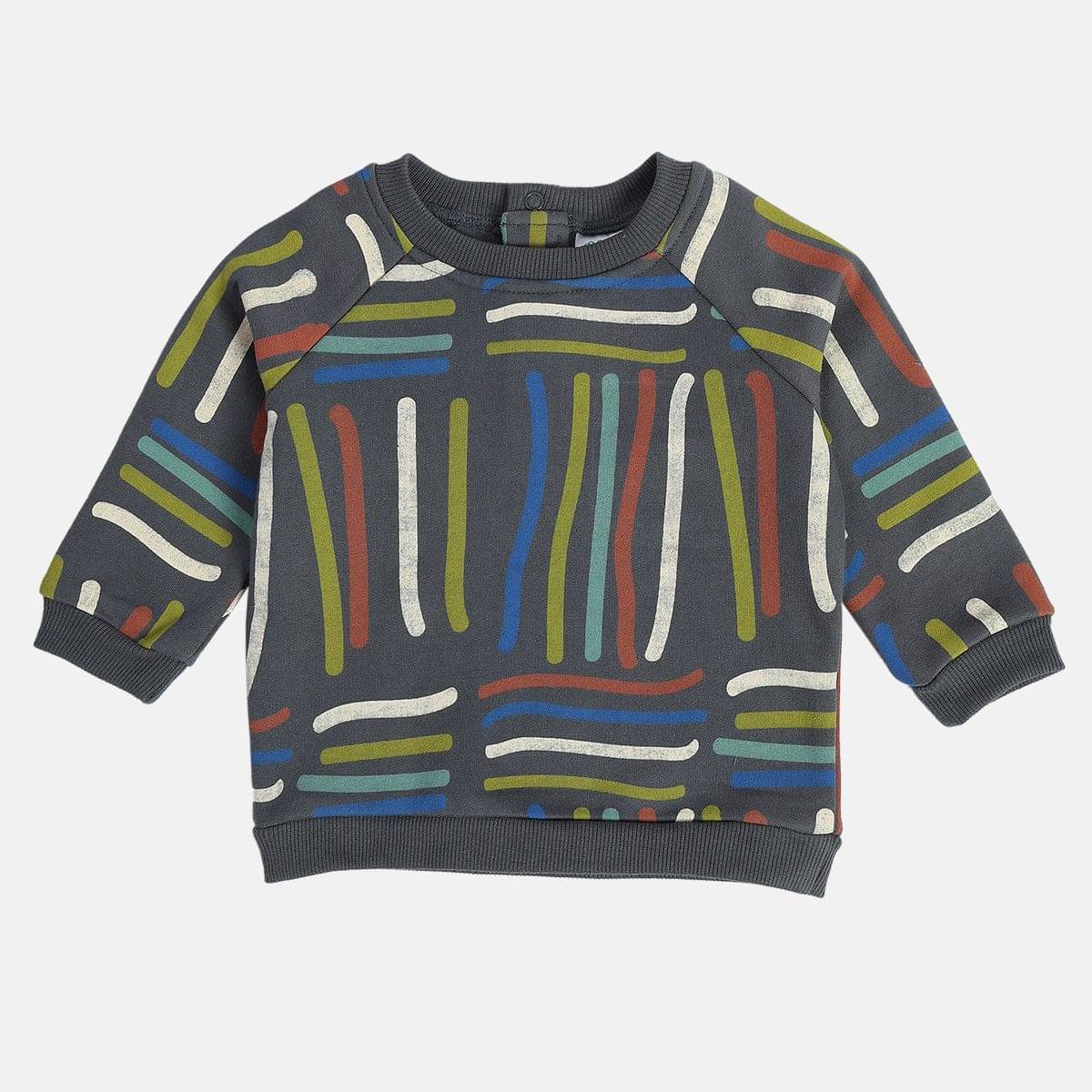     			Miniklub Baby Boys Pack Of 1 Sweat Shirt (Gray)