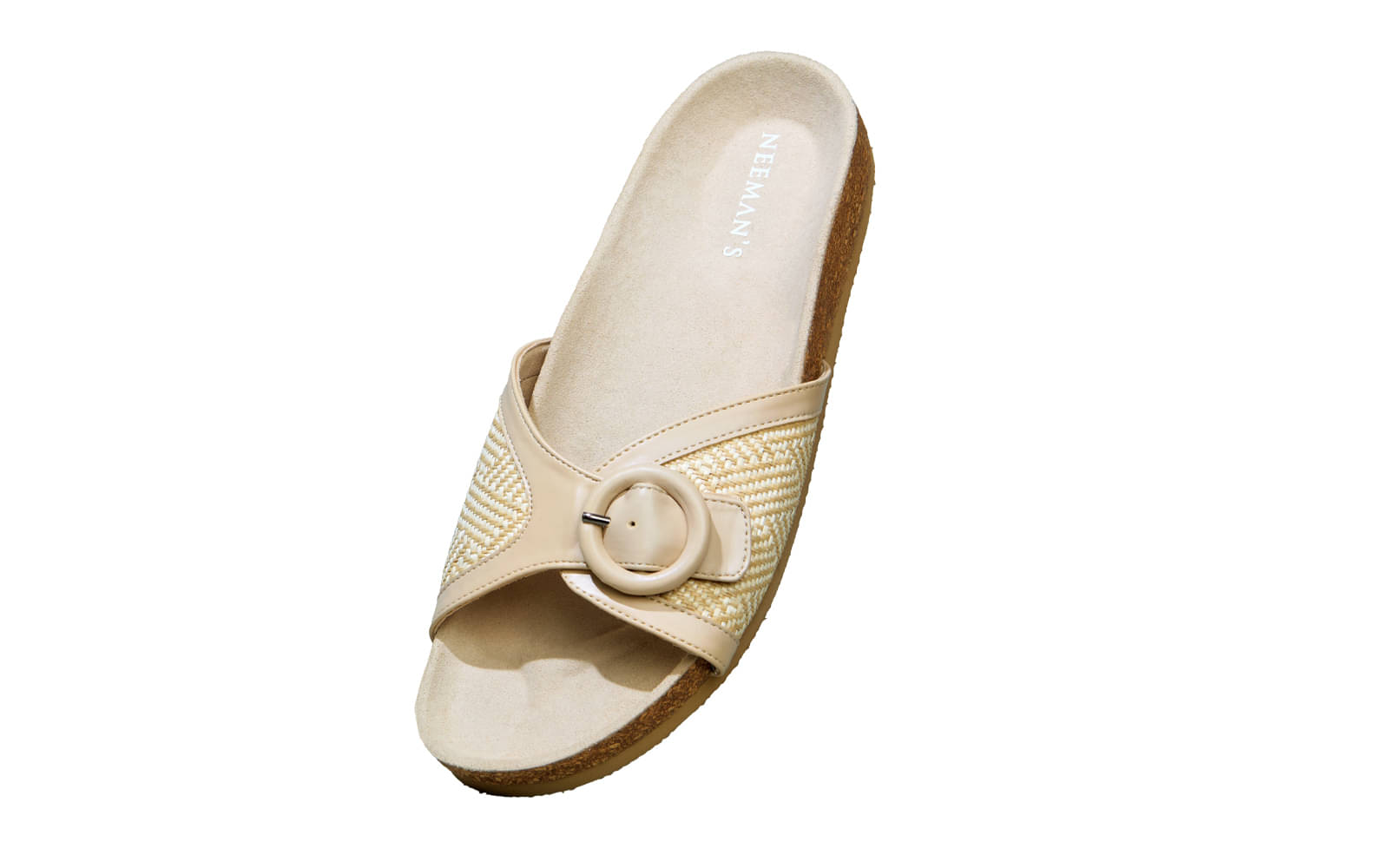     			Neeman's Beige Women's Flats