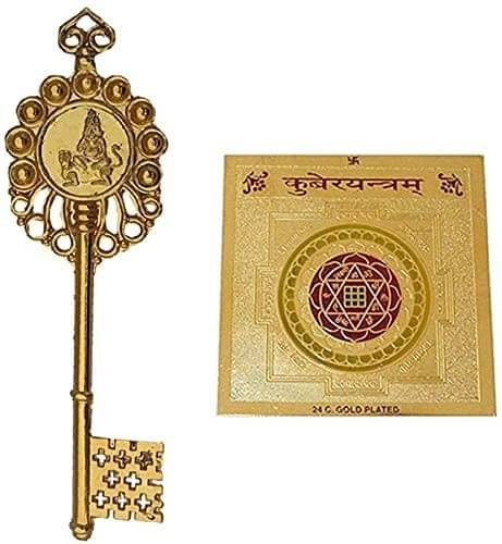     			SHIVSHAKTI Yantra Kuber Kunji Key Kuber Yantra ( Pack of 1 )