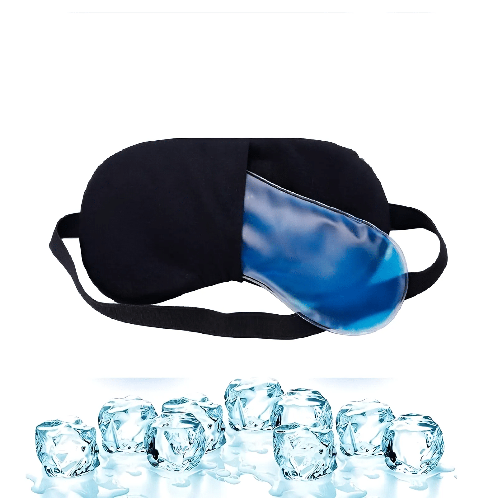     			SIBZ Eye Mask Cooling Gel Black Eye Mask
