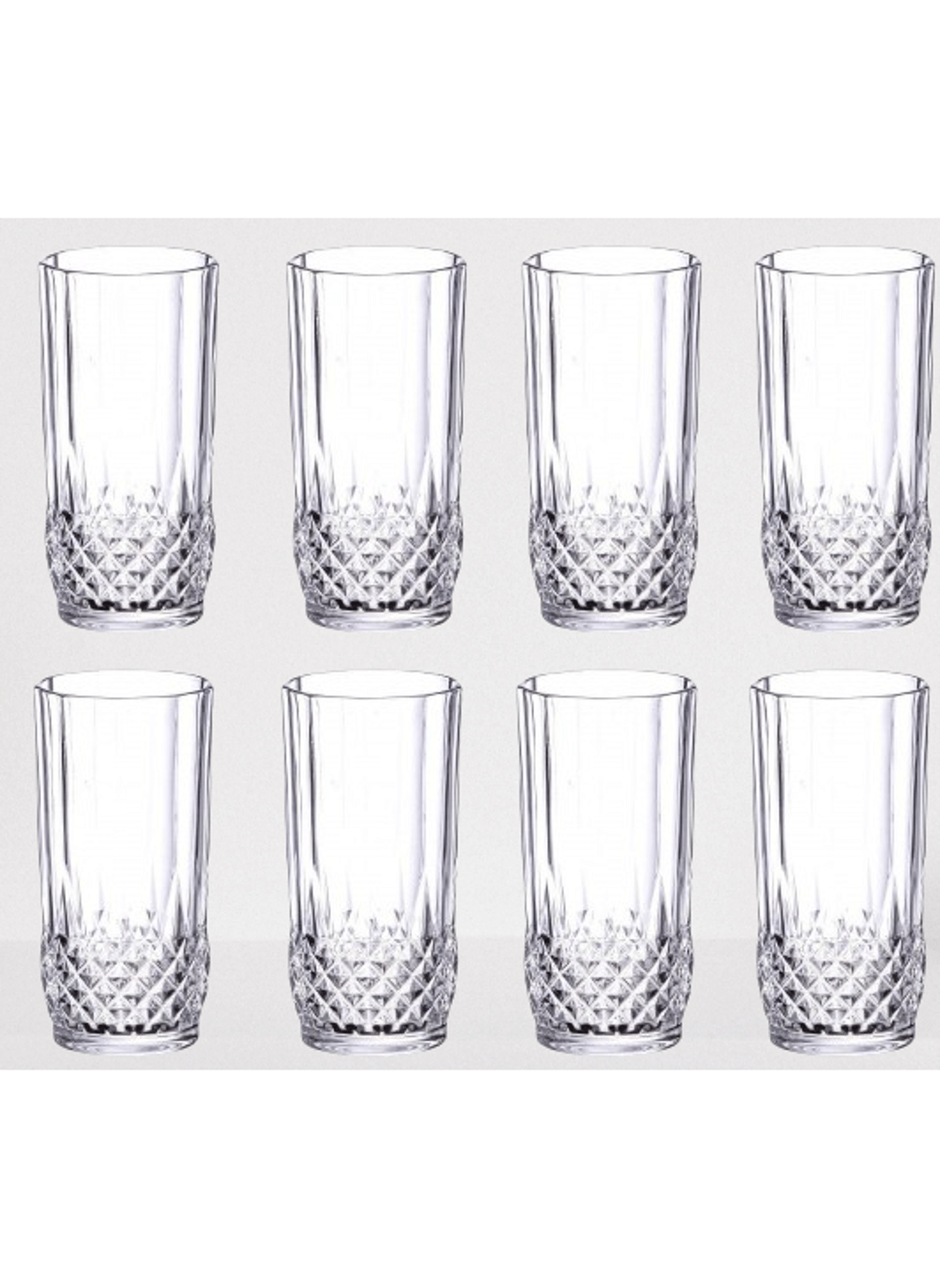 Somil Party Glass/Beer Mug Glass Plain Water Glass 350 ml ( Pack of 8 ) Transparent Somil Party Glass/Beer Mug Glass Plain Water Glass 350 ml ( Pack of 8 ) Transparent