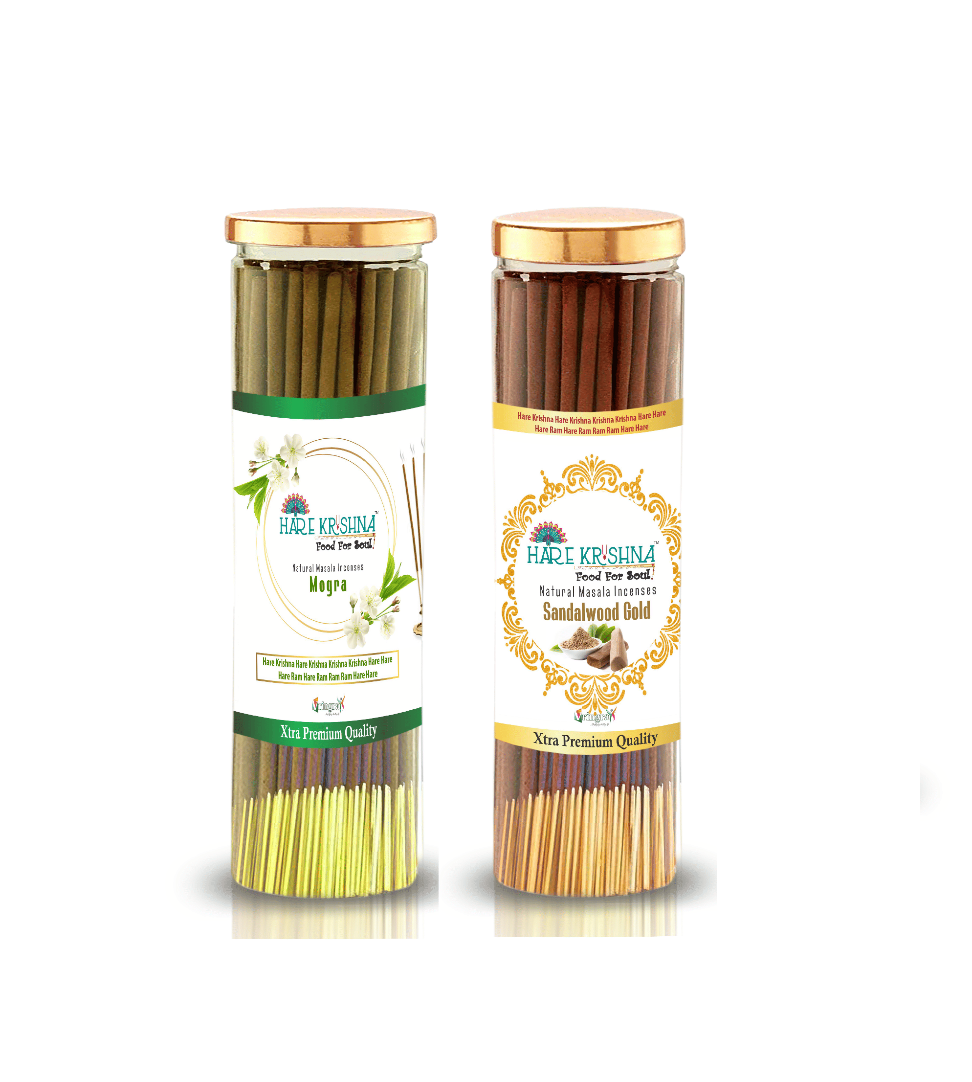     			Vringra Incense Stick Mogra,Chandan 200 gm ( Pack of 1 )