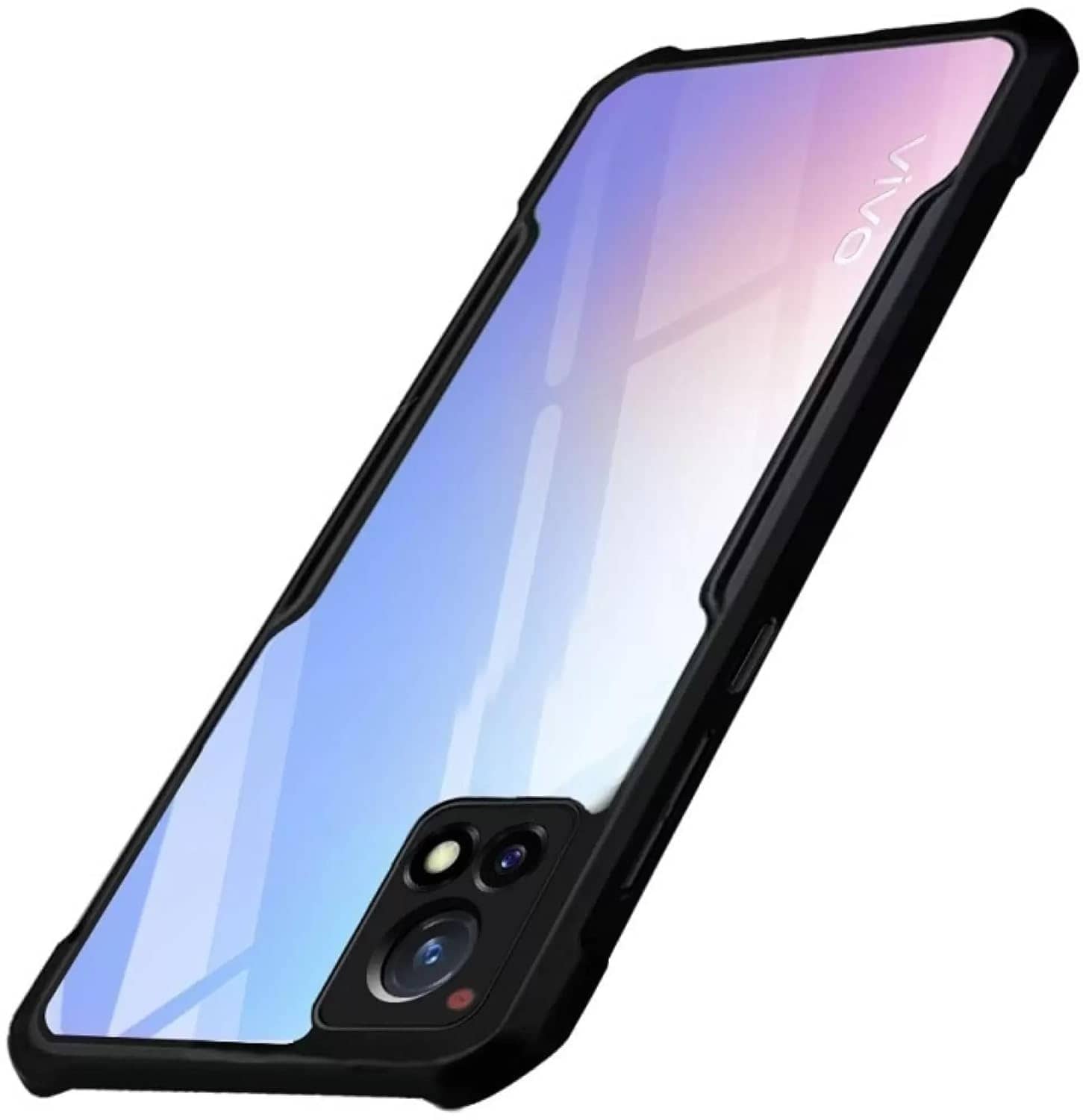 ZAMN Hybrid Covers Compatible For Polycarbonate Vivo Y72 5G ( )