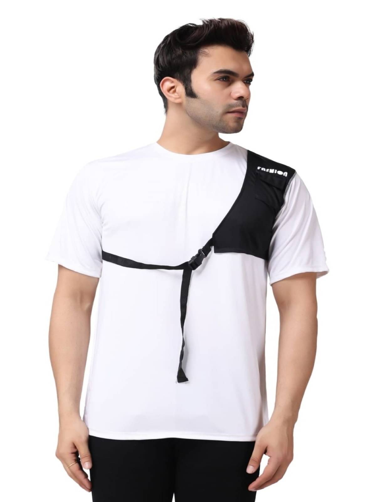 yellow tree Pack of 1 Polyester Regular Fit Men's T-Shirt ( White ) yellow tree Pack of 1 Polyester Regular Fit Men's T-Shirt ( White )