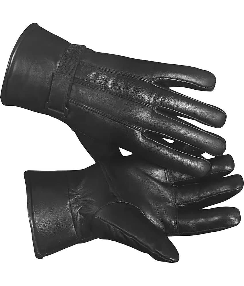 ATIPRIYA Leather Glove Unisex Leather Gym Gloves With Full-Finger Length - Sports and Fitness Equipment | Buy online on ZillyBuy