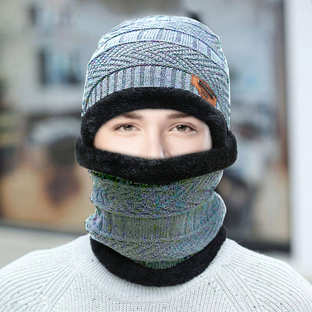 CAT BUNNY Grey Woollen Men's Cap ( Pack of 1 ) CAT BUNNY Grey Woollen Men's Cap ( Pack of 1 )