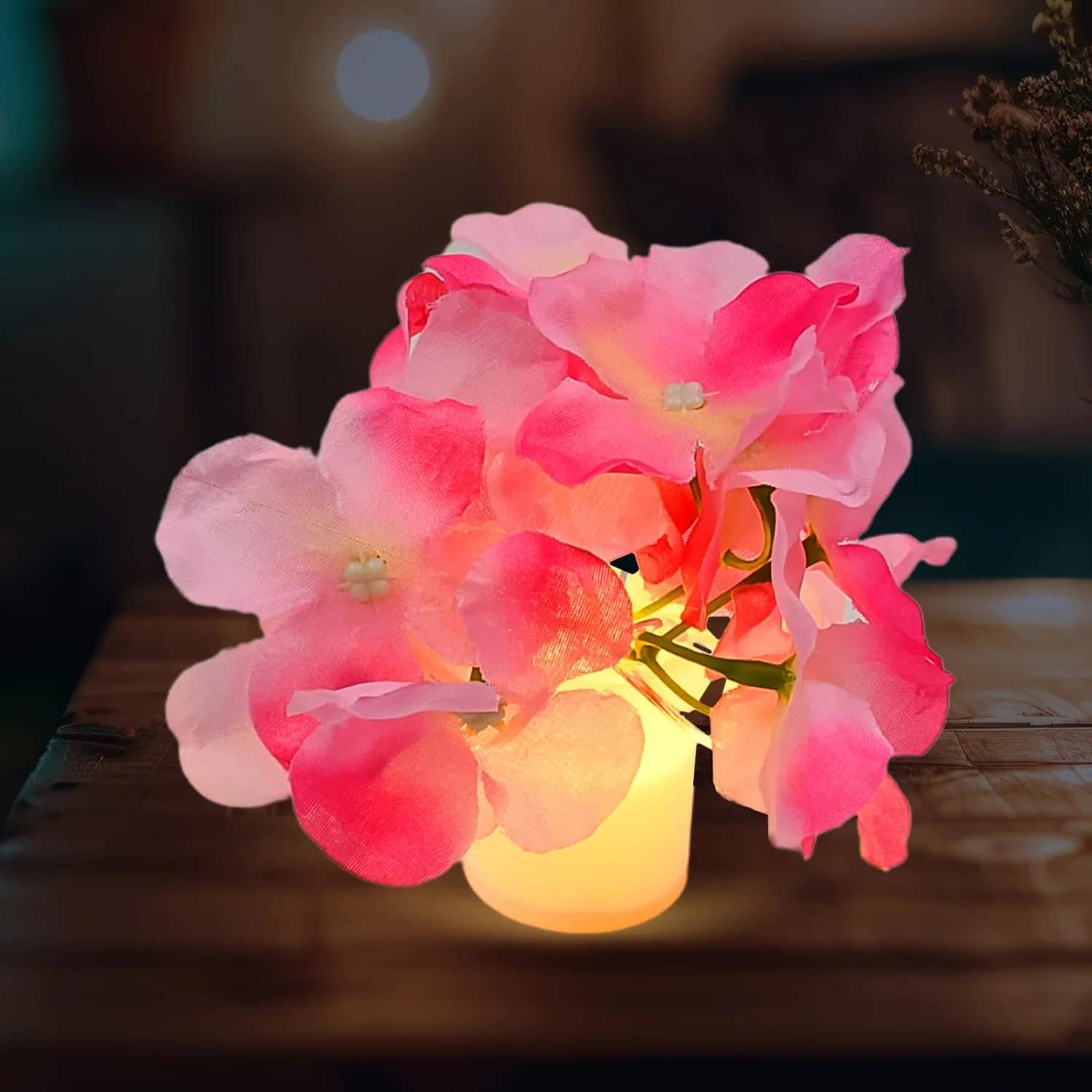     			Dust & shine Multicolor Night Lamp ( Pack of 1 )