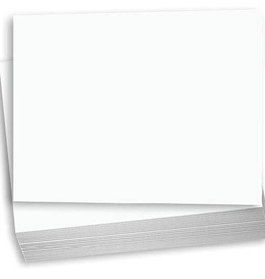     			FREEDY A4 Size, 225 GSM Smooth Finish Ivory Drawing Paper Sheets, White, 8.25x11.5 Inch, Combo Pack of 25 Sheets