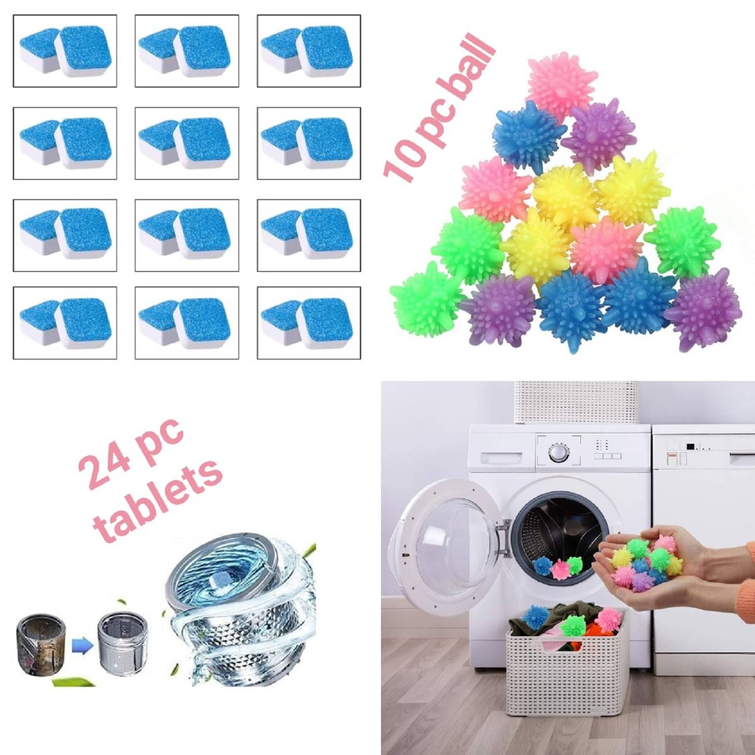     			GLOWELL Muti-color Washing Machine Accessories