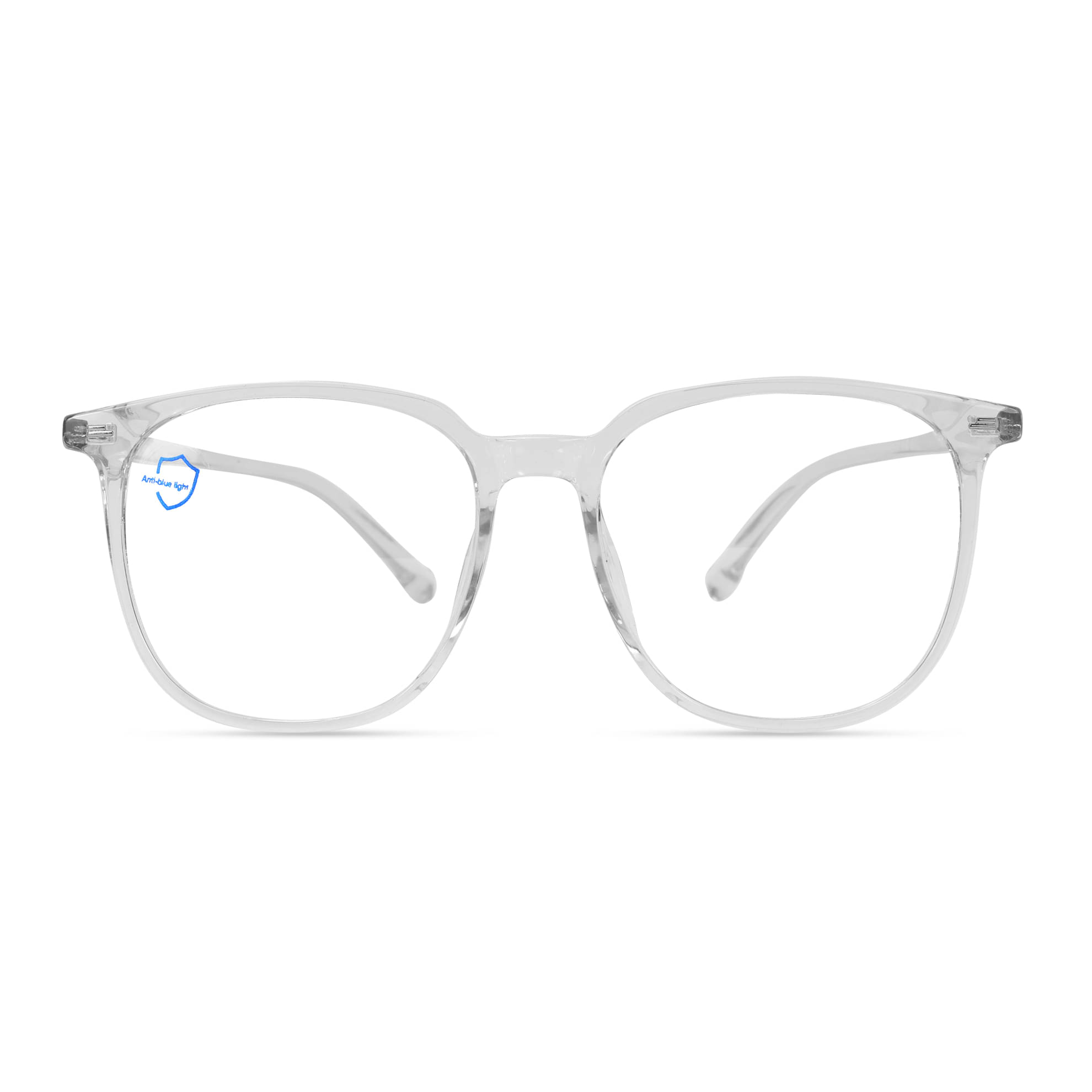 Hexxa White Oversized Eyeglass Frame ( Pack of 1 ) Hexxa White Oversized Eyeglass Frame ( Pack of 1 )