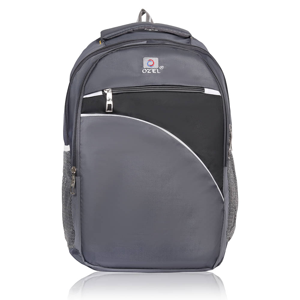     			Ozel Bag Grey Polyester Backpack ( 40 Ltrs )