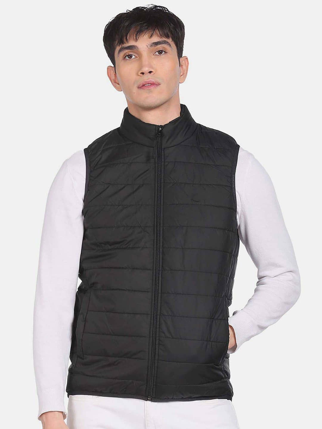 PLUS PARADISE Polyester Men's Puffer Jacket - Black ( Pack of 1 ) - Jackets & Coats | Buy online on ZillyBuy