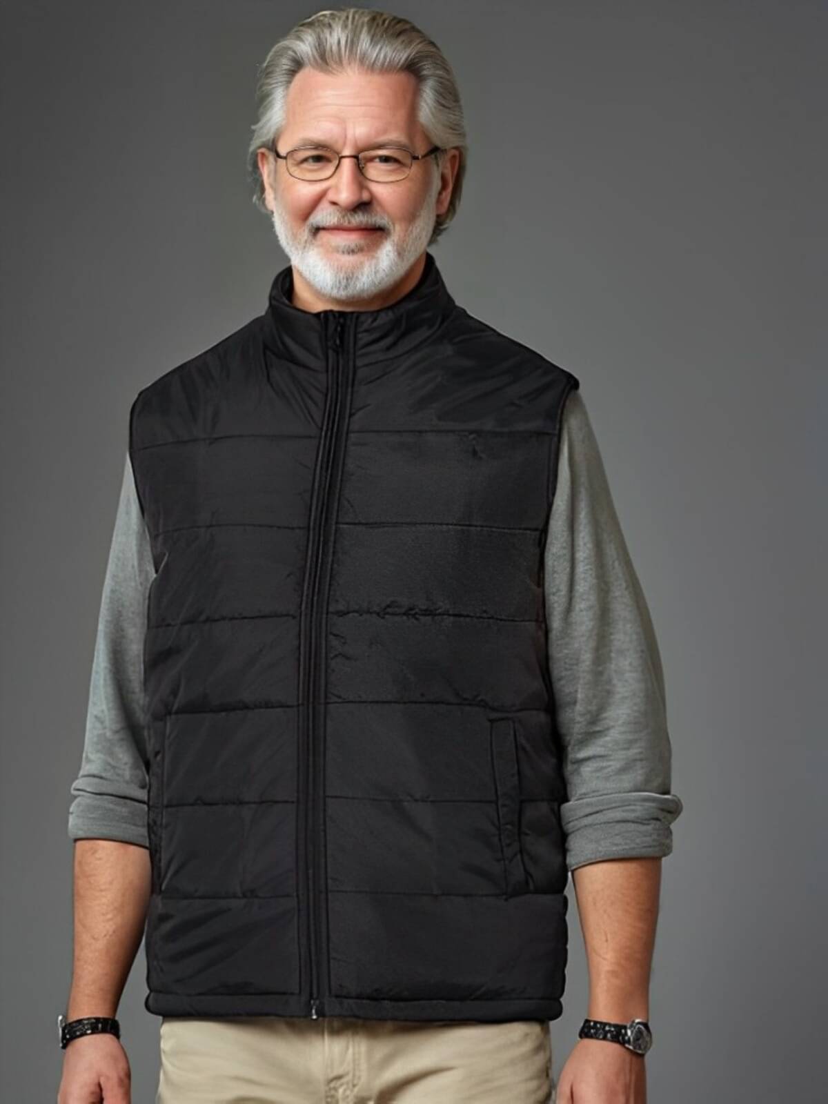     			PLUS PARADISE Polyester Men's Puffer Jacket - Black ( Pack of 1 )