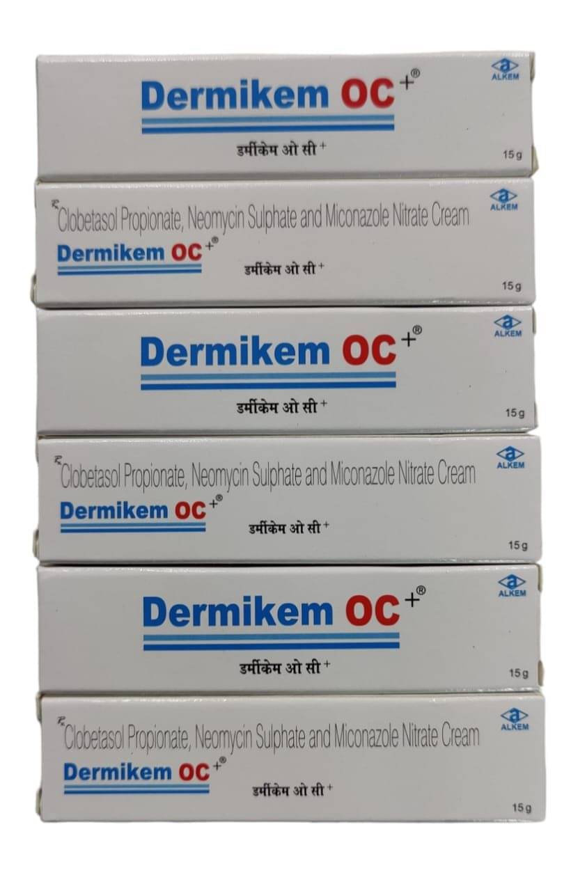     			DERMIKEM OC CREAM (PACK OF 6) Day Cream 90 gm Pack of 6