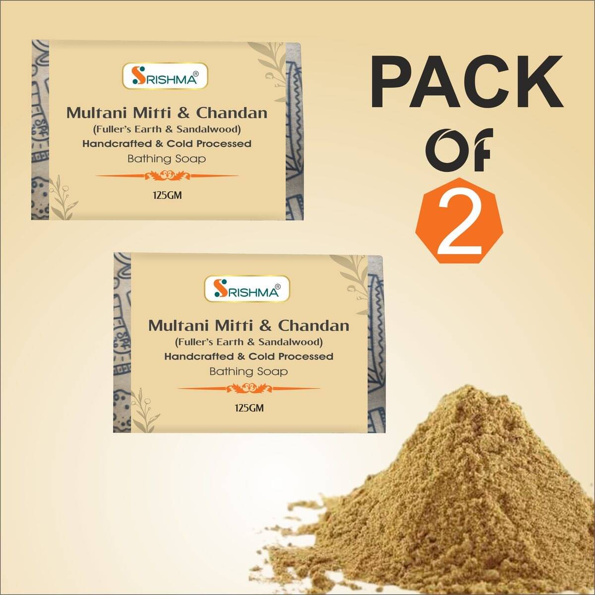     			Srishma Beauty Soap for Combination Skin ( Pack of 2 )