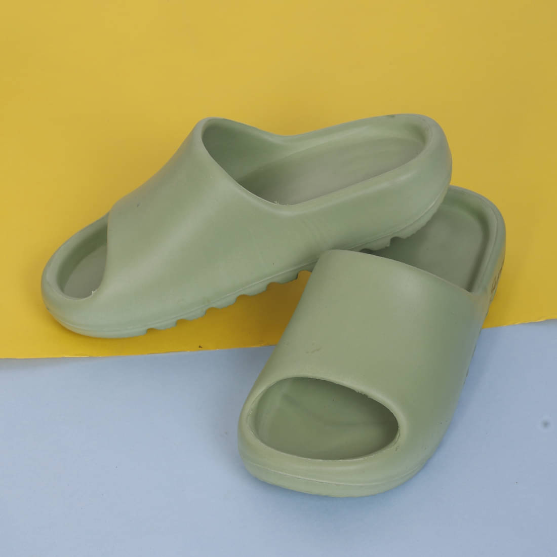     			Style Height Green Men's Slide Flip Flop
