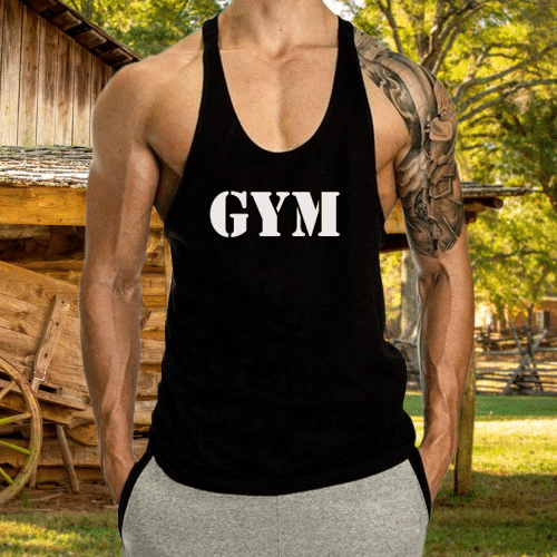 VTSports Pack of 1 Polyester Gym Vest For Men ( Black ) VTSports Pack of 1 Polyester Gym Vest For Men ( Black )
