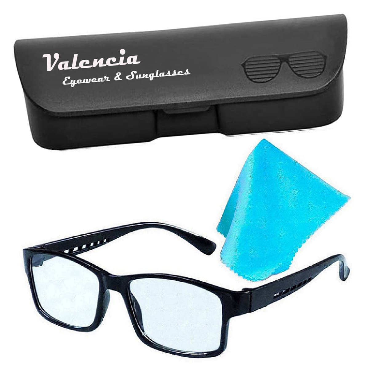     			Valencia Rectangle Full Rim Reading Glasses