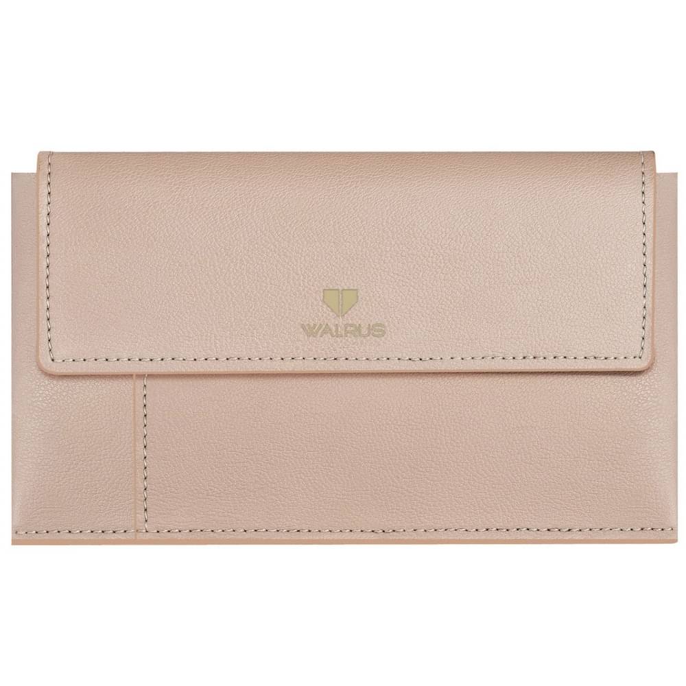     			Walrus Beige Faux Leather Purse