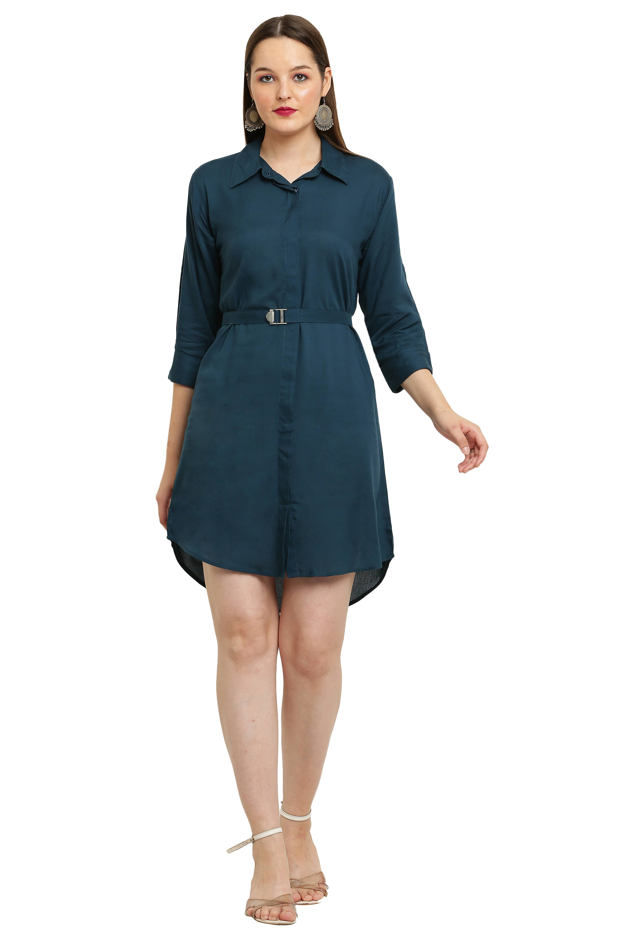 kg trenzz Women Viscose Solid Fit & Flare Dress ( Lime Green ) kg trenzz Women Viscose Solid Fit & Flare Dress ( Lime Green )